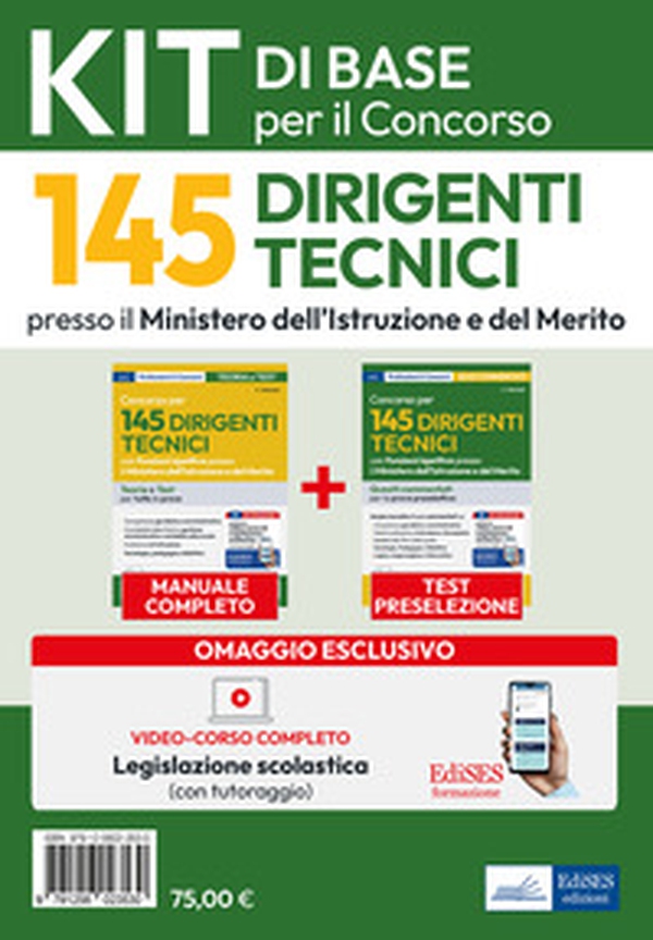 Concorso 145 dirigenti tecnici. Kit base - Librerie.coop Concorso 145 dirigenti tecnici. Kit base - Librerie.coop