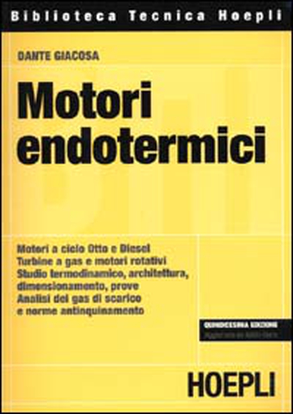 Motori endotermici - Librerie.coop Motori endotermici - Librerie.coop