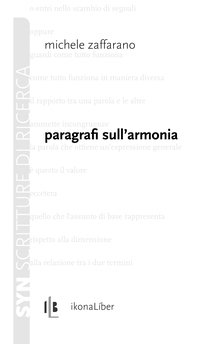 Paragrafi sull'armonia - Librerie.coop