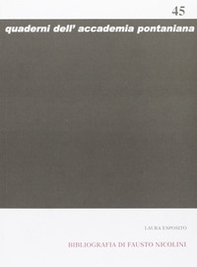Bibliografia di Fausto Nicolini - Librerie.coop Bibliografia di Fausto Nicolini - Librerie.coop