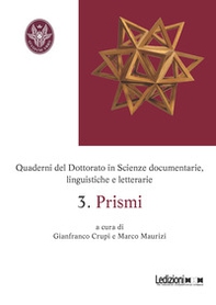 Quaderni del dottorato in scienze documentarie, linguistiche e letterarie - Vol. 3 - Librerie.coop