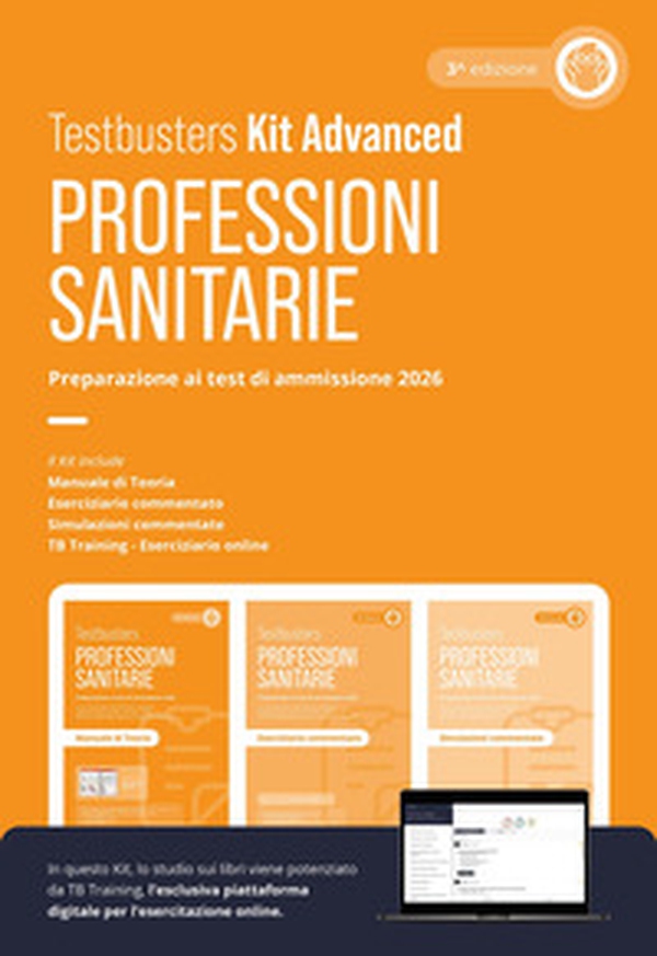 Testbusters Professioni sanitarie 2026. Kit advanced - Librerie.coop Testbusters Professioni sanitarie 2026. Kit advanced - Librerie.coop