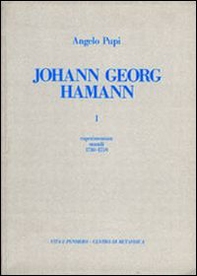 Johann Georg Hamann - Vol. 1 - Librerie.coop