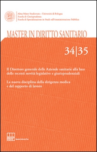 Master in diritto sanitario vol. 34-35 - Librerie.coop Master in diritto sanitario vol. 34-35 - Librerie.coop