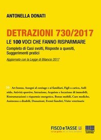 Detrazioni 730/2017 - Le 100 voci che fanno risparmiare - Librerie.coop