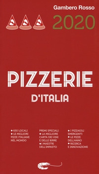 Pizzerie d'Italia del Gambero Rosso 2020 - Librerie.coop