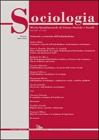 Sociologia. Rivista quadrimestrale di scienze storiche e sociali - Vol. 2 - Librerie.coop Sociologia. Rivista quadrimestrale di scienze storiche e sociali - Vol. 2 - Librerie.coop