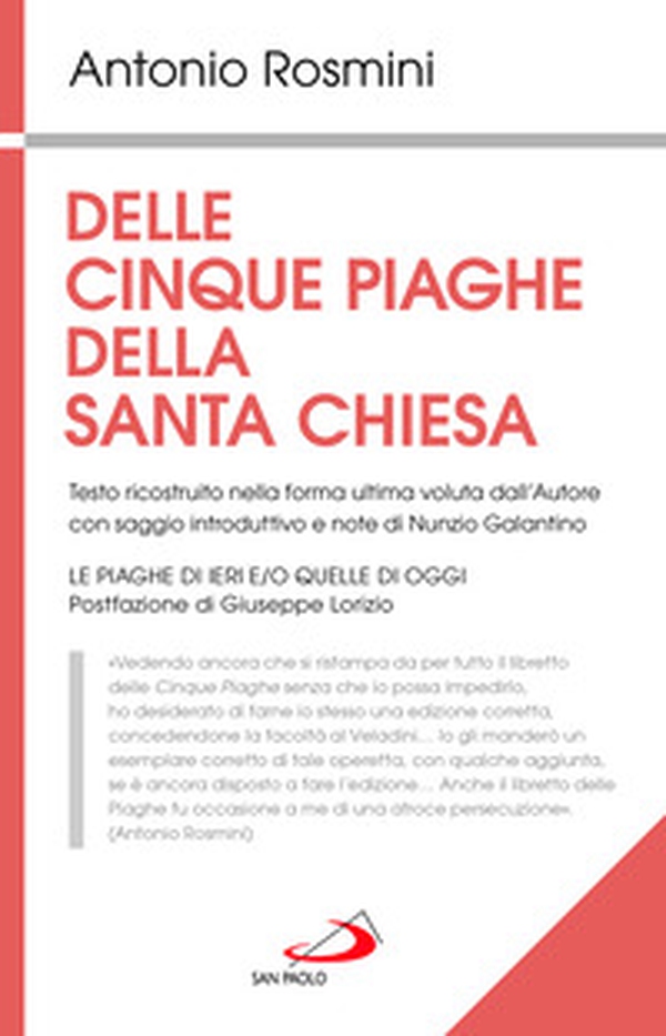 Delle cinque piaghe della santa Chiesa - Librerie.coop Delle cinque piaghe della santa Chiesa - Librerie.coop
