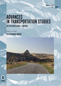 Advances in transportation studies. An international journal - Vol. 2 - Librerie.coop