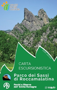 Carta Escursionistica. Parco dei Sassi di Roccamalatina. Scala 1:10.000 - Librerie.coop
