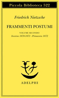 Frammenti postumi - Vol. 2 - Librerie.coop Frammenti postumi - Vol. 2 - Librerie.coop