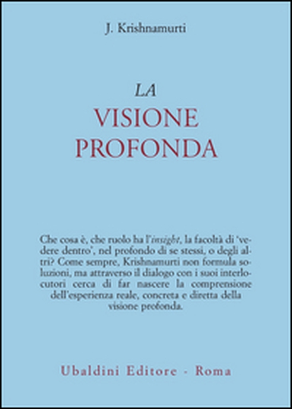 La visione profonda - Librerie.coop