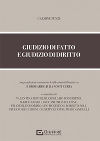 Giudizio di fatto e giudizio di diritto - Librerie.coop