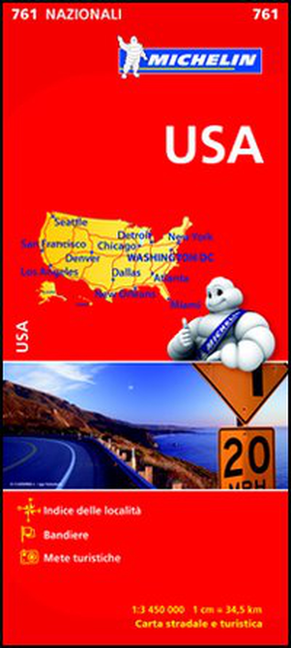 USA 1:3.450.000 - Librerie.coop USA 1:3.450.000 - Librerie.coop