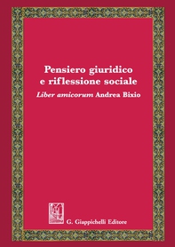 Pensiero giuridico e riflessione sociale - Librerie.coop