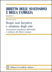 Scopo non lucrativo e struttura degli enti - Librerie.coop