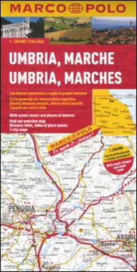 Umbria, Marche 1:200.000 - Librerie.coop Umbria, Marche 1:200.000 - Librerie.coop