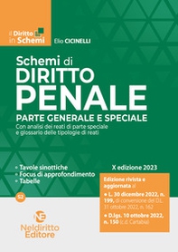 Schemi di diritto penale. Parte generale e speciale - Librerie.coop