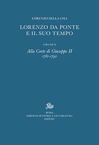 Lorenzo Da Ponte e il suo tempo - Vol. 2 - Librerie.coop