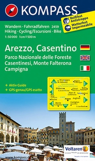 Carta escursionistica n. 2459. Arezzo, Casentino 1:50.000 - Librerie.coop Carta escursionistica n. 2459. Arezzo, Casentino 1:50.000 - Librerie.coop