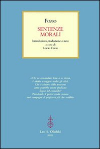 Sentenze morali. Testo greco a fronte - Librerie.coop Sentenze morali. Testo greco a fronte - Librerie.coop