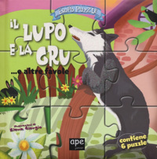 Il lupo e la gru... e altre favole. Esopo puzzle - Librerie.coop Il lupo e la gru... e altre favole. Esopo puzzle - Librerie.coop