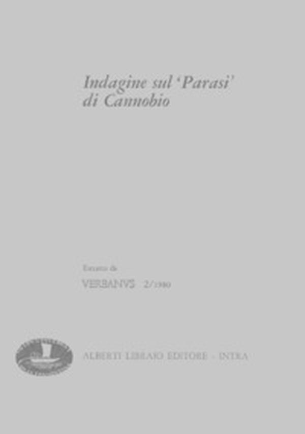 Indagine sul «Parasi» di Cannobio - Librerie.coop