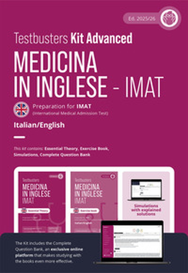 Testbusters test di medicina in inglese IMAT. Kit advanced - Librerie.coop Testbusters test di medicina in inglese IMAT. Kit advanced - Librerie.coop