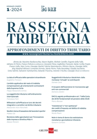 Rassegna Tributaria 1/2024 - Librerie.coop