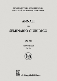 Annali del seminario giuridico dell'Università di Palermo - e-Book - Librerie.coop Annali del seminario giuridico dell'Università di Palermo - e-Book - Librerie.coop
