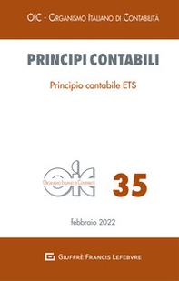 Principio contabile ETS OIC. 35 Febbraio 2022 - Librerie.coop