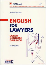 English for lawyers. Corso di inglese giuridico - Librerie.coop