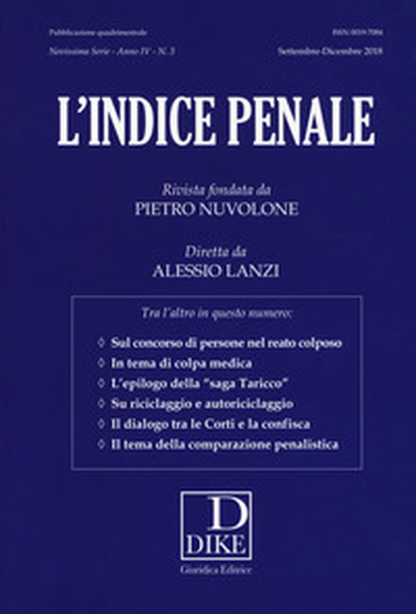 L'indice penale - Vol. 3 - Librerie.coop L'indice penale - Vol. 3 - Librerie.coop