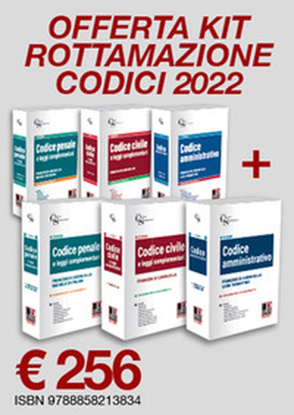 Kit codici magistratura 2022: Codici Magistratura-Codice unico - Librerie.coop Kit codici magistratura 2022: Codici Magistratura-Codice unico - Librerie.coop