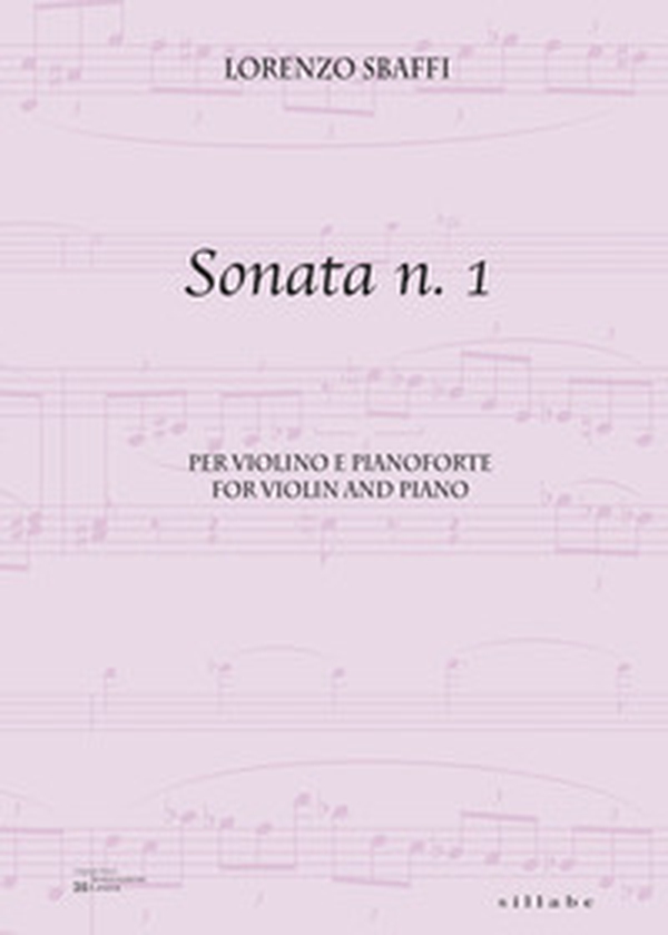 Sonata n. 1. per violino e pianoforte - Librerie.coop