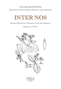 Inter nos. Quaderni della sezione di botanica e geobotanica applicate - Vol. 4 - Librerie.coop Inter nos. Quaderni della sezione di botanica e geobotanica applicate - Vol. 4 - Librerie.coop