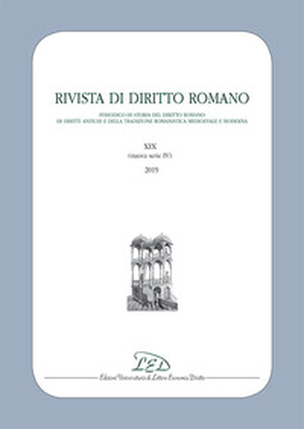 Rivista di diritto romano. Nuova serie - Librerie.coop Rivista di diritto romano. Nuova serie - Librerie.coop