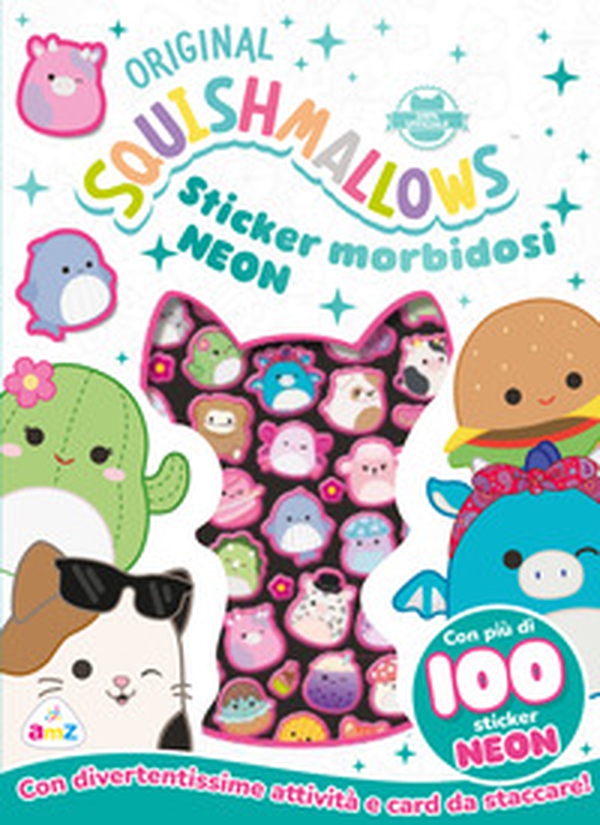 Squishmallows. Sticker morbidosi Neon - Librerie.coop Squishmallows. Sticker morbidosi Neon - Librerie.coop