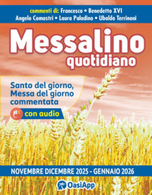 Messalino quotidiano (novembre-dicembre 2025-gennaio 2026) - Librerie.coop Messalino quotidiano (novembre-dicembre 2025-gennaio 2026) - Librerie.coop