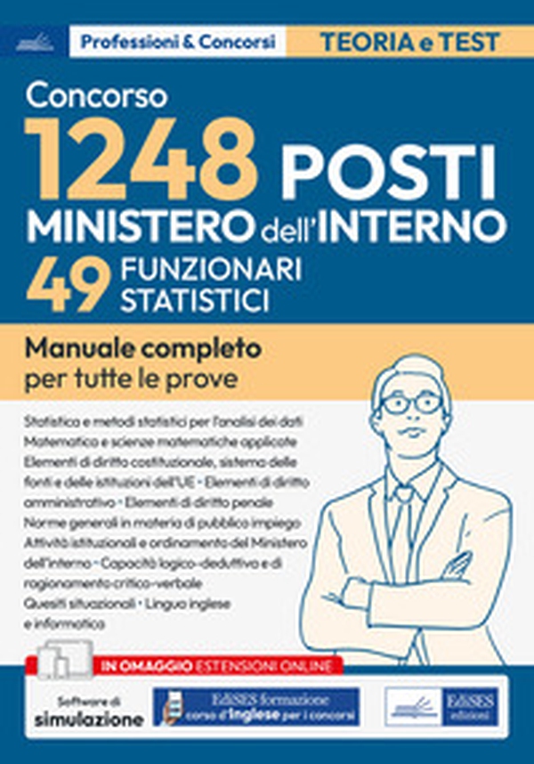Concorso RIPAM. 49 Funzionari statistici Ministero dell'interno - Librerie.coop Concorso RIPAM. 49 Funzionari statistici Ministero dell'interno - Librerie.coop