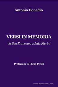 Versi in memoria. da San Francesco a Alda Merini - Librerie.coop