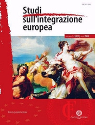 Studi sull'integrazione europea - Vol. 1 - Librerie.coop