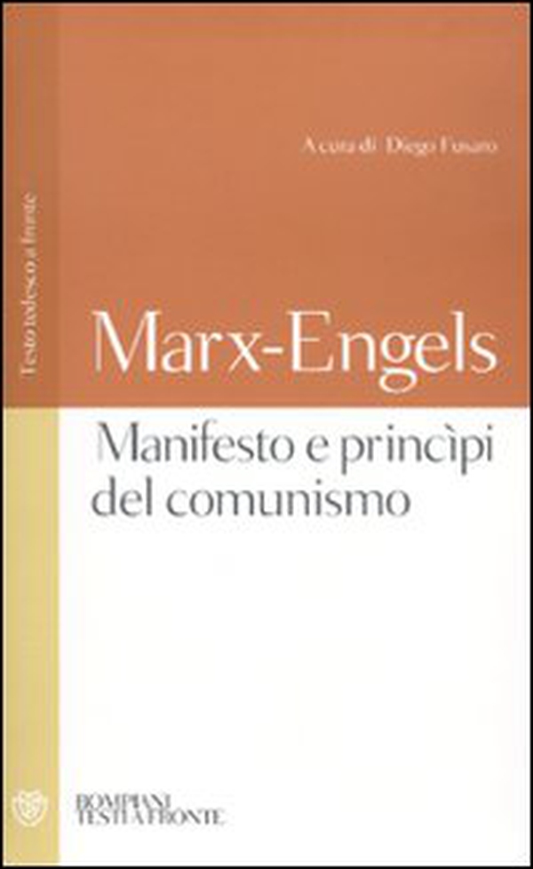Manifesto e princìpi del comunismo. Testo tedesco a fronte - Librerie.coop Manifesto e princìpi del comunismo. Testo tedesco a fronte - Librerie.coop