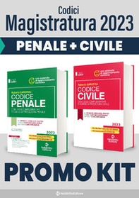 Kit codici magistratura 2023. Codice penale+Codice civile - Librerie.coop
