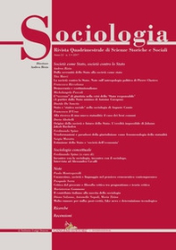 Sociologia. Rivista quadrimestrale di scienze storiche e sociali - Vol. 1 - Librerie.coop Sociologia. Rivista quadrimestrale di scienze storiche e sociali - Vol. 1 - Librerie.coop