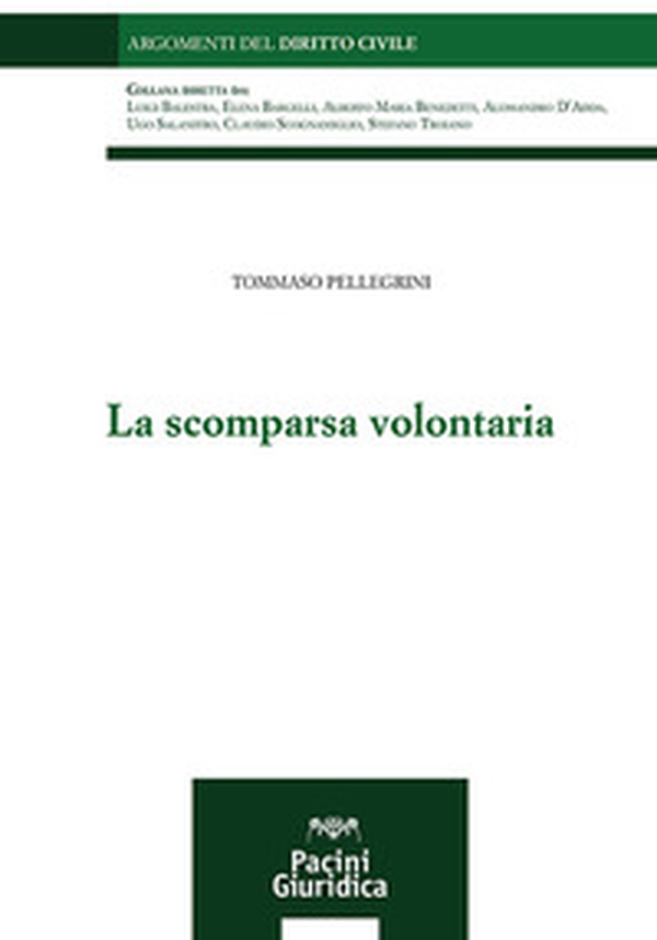 La scomparsa volontaria - Librerie.coop