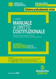 Manuale di diritto costituzionale - Librerie.coop Manuale di diritto costituzionale - Librerie.coop