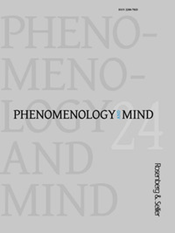 Phenomenology and mind - Vol. 24 - Librerie.coop Phenomenology and mind - Vol. 24 - Librerie.coop