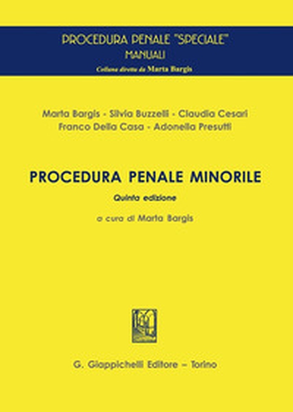Procedura penale minorile - Librerie.coop Procedura penale minorile - Librerie.coop