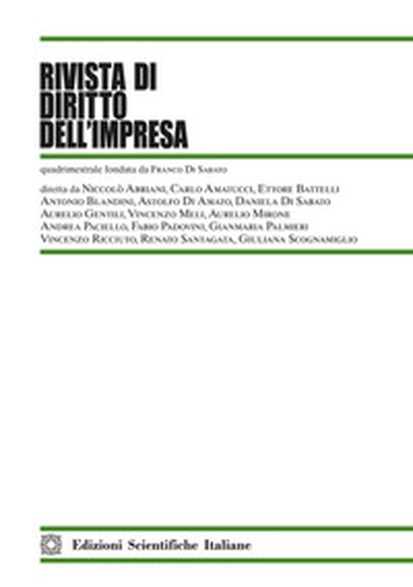 Rivista di diritto dell'impresa - Vol. 3 - Librerie.coop